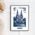 affiche Strasbourg Bleue