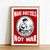 Affiche make bretzels not war