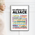 affiche Les spécialités d'Alsace