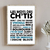 Affiche les mots des ch'tis noir et bleu