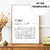 affiche chef personnalisable