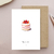 carte Joyeux anniversaire papier de marion