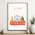 affiche Toulouse les Monuments