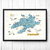 Affiche Ouessant MAPS fond blanc