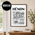 Affiche quartiers noire sticker