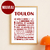 Affiche quartiers rouge sticker