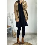 bonnie_bonnieandcie_cardigan_gilet_beige_maille_doré_look_dressing_mode