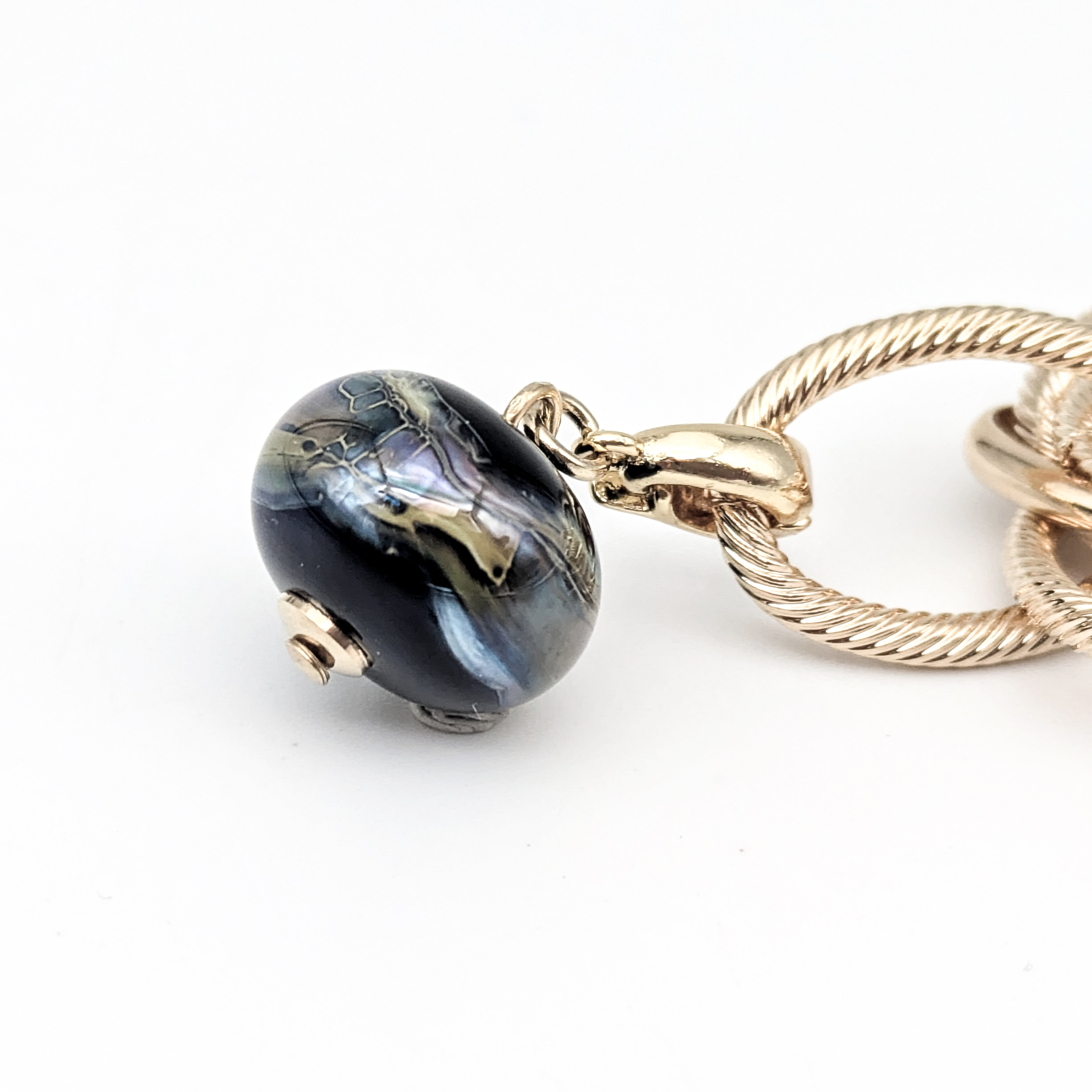 Bracelet oval ray 3 nuit dor
