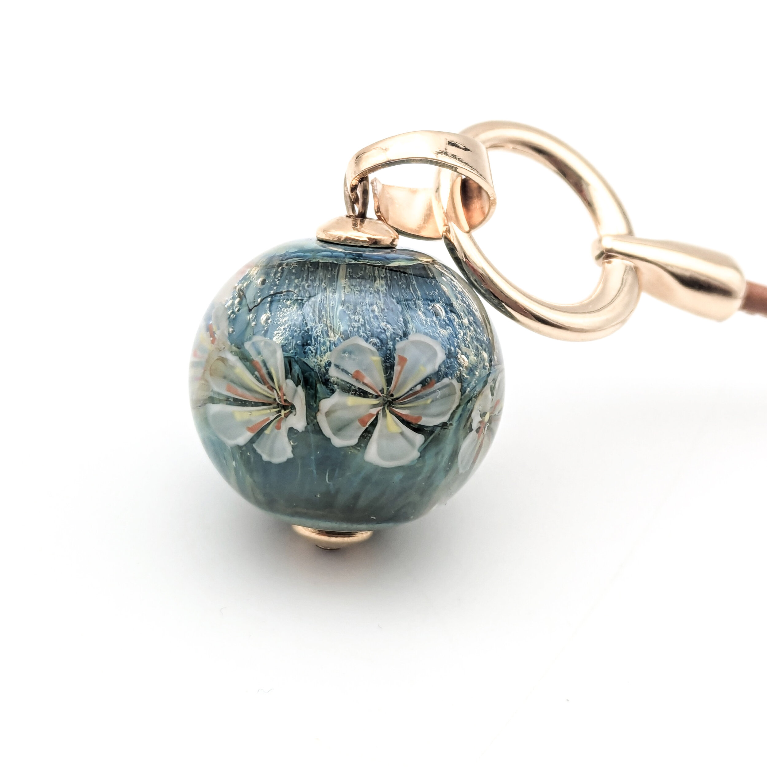 Collier Y jardin démeraude