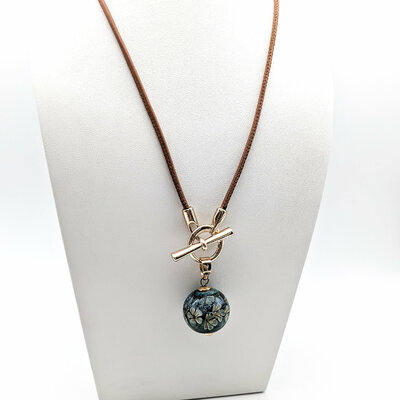 Collier Y jardin d'émeraude (2)