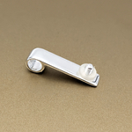 Support de perle pour pendentif finition argentée