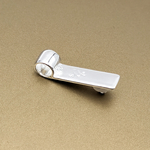 Support de perle pour pendentif finition argentée 2