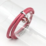 Fyne cuir rose serpent