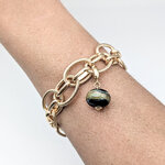 Bracelet oval ray 3 nuit dor.3