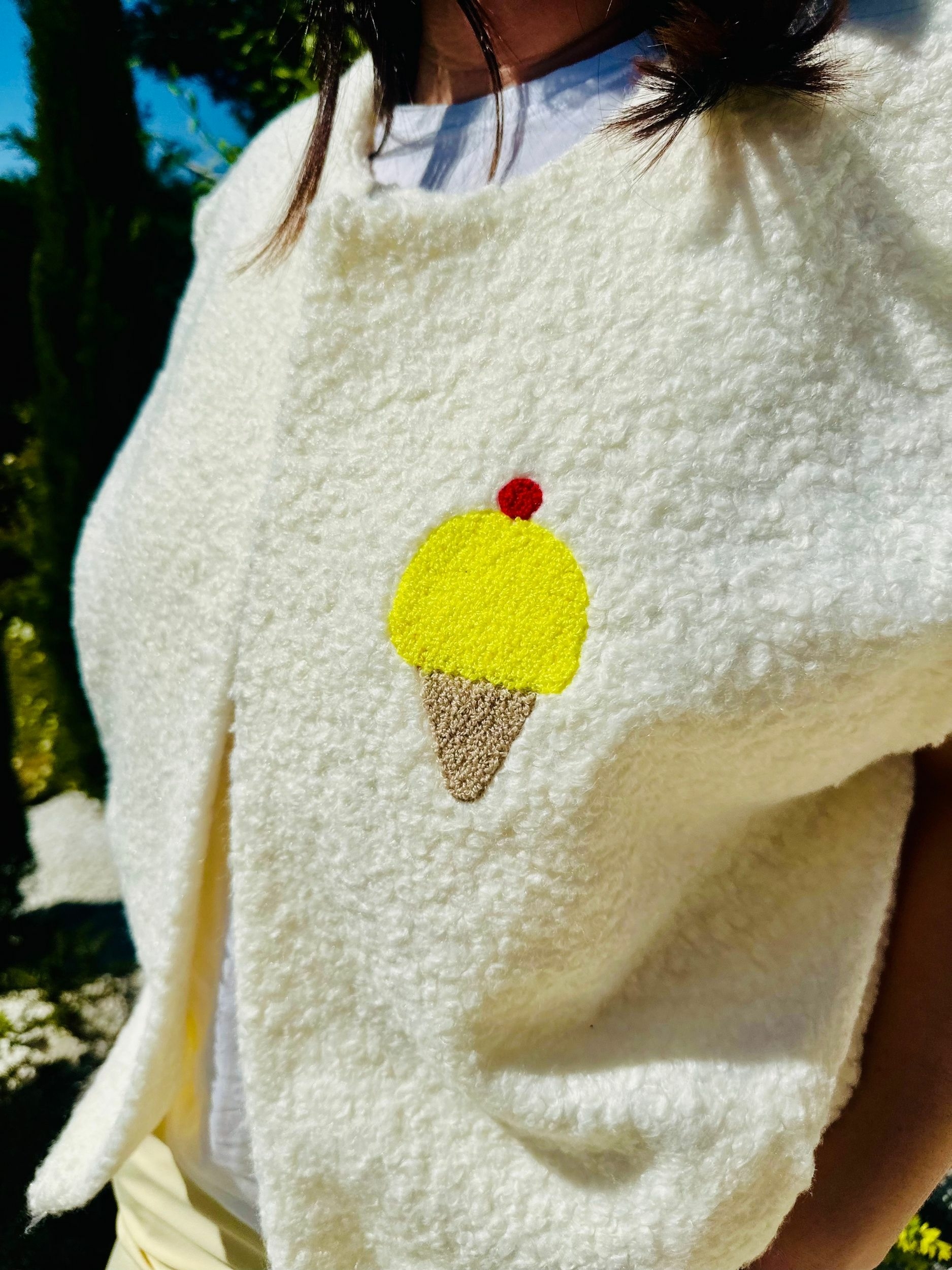 Gilet sans manche fluo jaune dolce vita