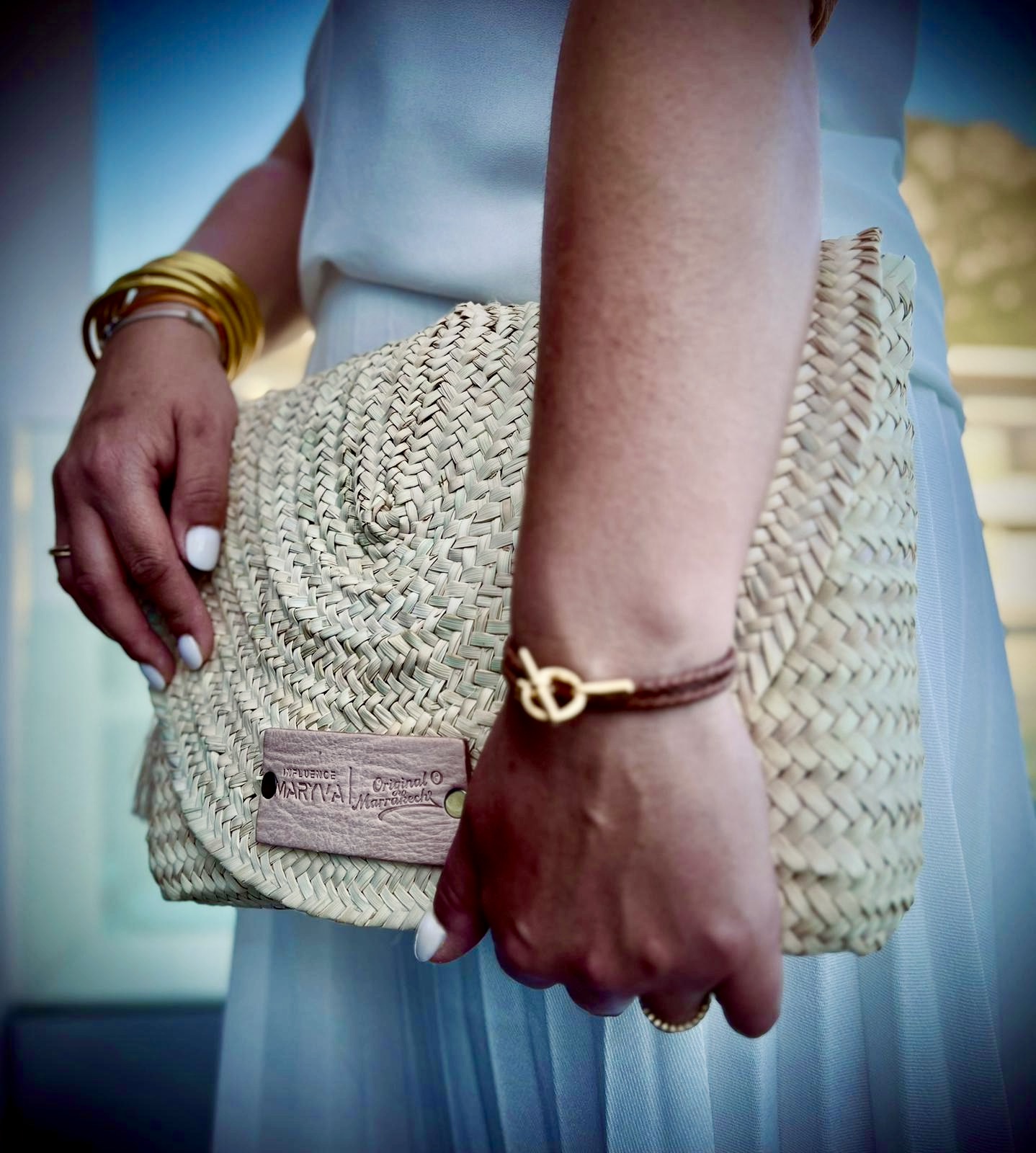 Pochette style bohème
