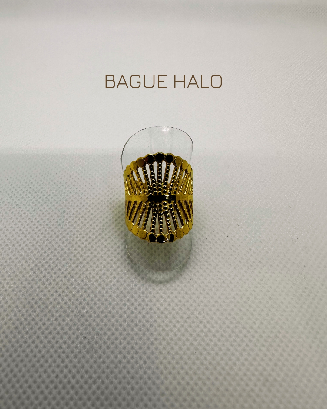 Bague dorée en acier inoxydable , bague à la mode, idée cadeau à offrir à petit prix, bague stylée pas cher