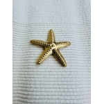 broche en forme détoile de mer, idée cadeau pas cher à offrir à une femme