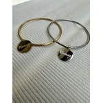 Bracelet et jonc gravé maman, idée cadeau pas cher pour la fête des mamans, bracelet à offrir à sa maman pour un anniversaire