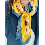 Foulard floral pour l'automne pas cher