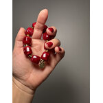 Ou trouver des bracelets avec des perles en forme de cube couleur bordeaux et marron, concept store Influence Maryva