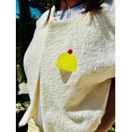 Gilet sans manche fluo jaune dolce vita