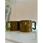 Tasse à café kaki