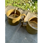 Tasse a café design couleur kaki