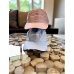 Casquette de protection broderie laisse vivre bleu et rose