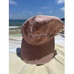 Casquette broderie laisse vivre rose pale tendance influence maryva