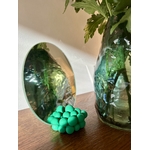 Miroir vert design décoration original fait à la main