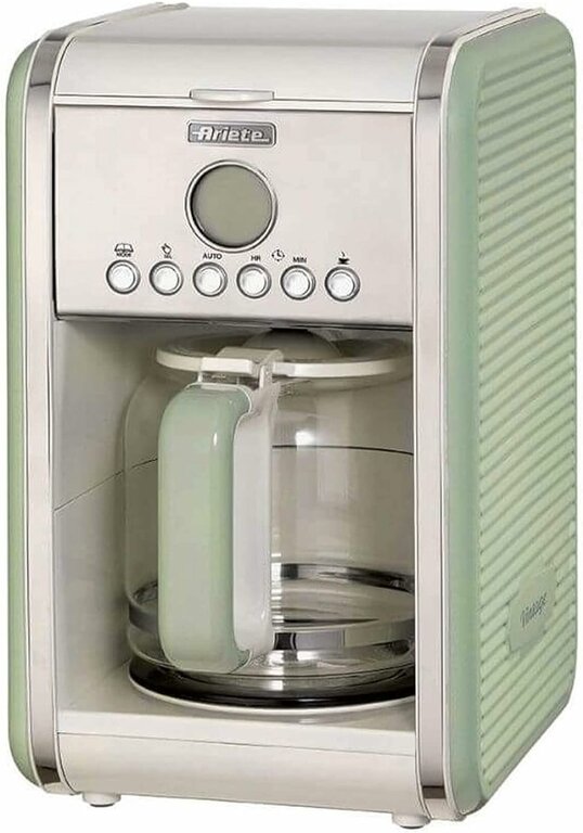 Machine à Café Automatique - Cafetière Américaine 0,6L Avec Fonction Garde-au-Chaud - Idéale Pour Café Et Thé - Couleur Bleue