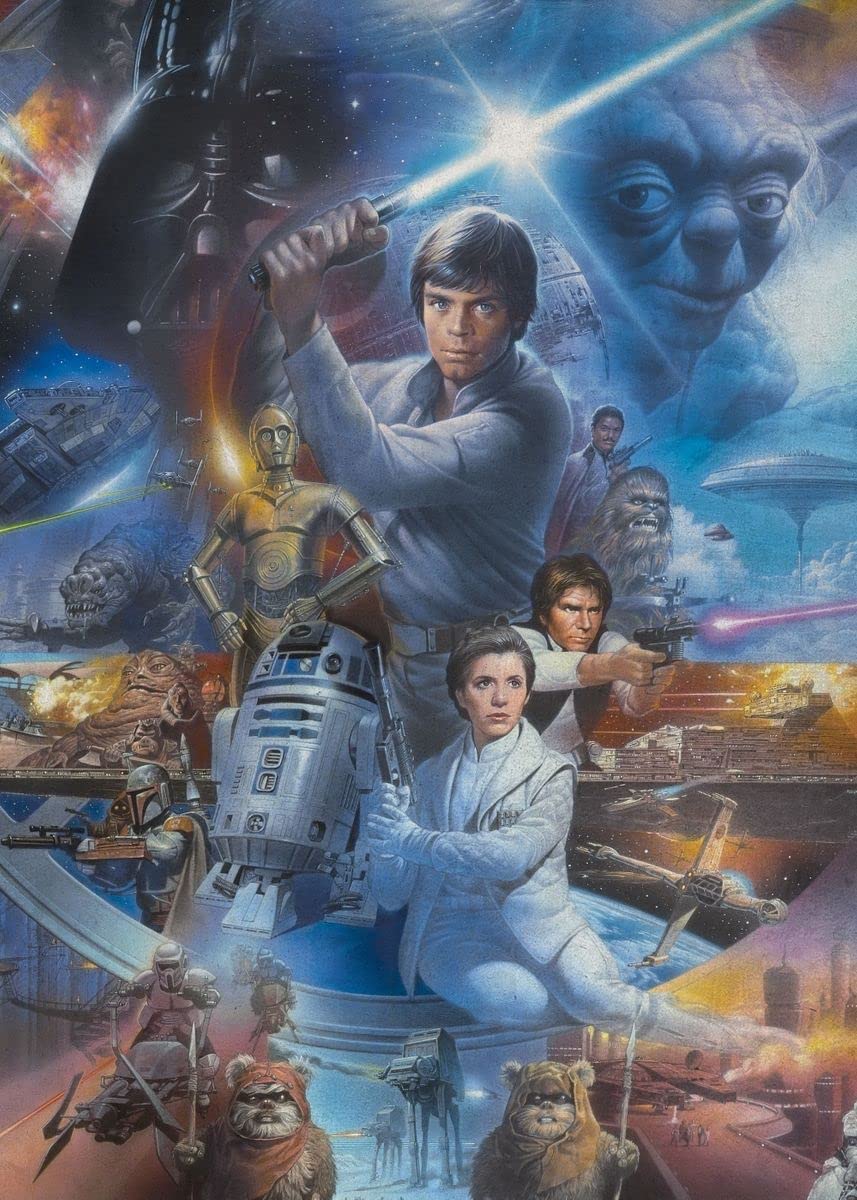 Poster Métal Displate aimanté Star Wars The Force Taille M 32x45cm