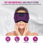 LC-Dolida Masque de Nuit Sonore Bluetooth - Stéréo Haute Fidélité Douceur Et Confort,