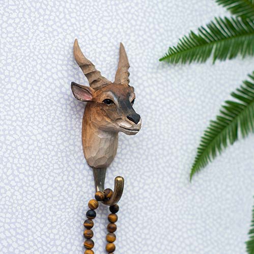 Patere-crochet-wildlifegarden-eland-du-cap-mur