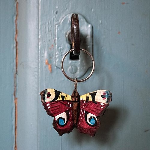 Schlüsselring Schmetterling - Tagpfauenauge