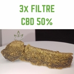 Résine CBD  - 3x Filtré  50% - profil