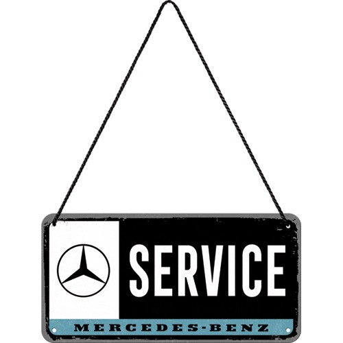 plaque-a-suspendre-mercedes-service