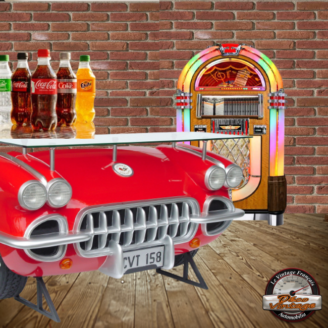 bar calandre voiture chevrolet corvette c1
