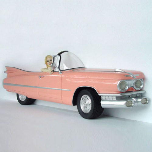 demi cadillac marylin monroe en resine