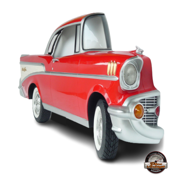 demi voiture murale Chevrolet bel air