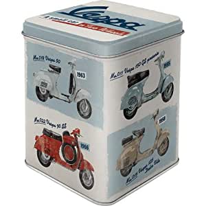 Boite thé nostalgic vespa scooter