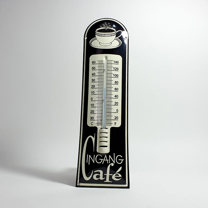 thermomètre émaillé vintage chic