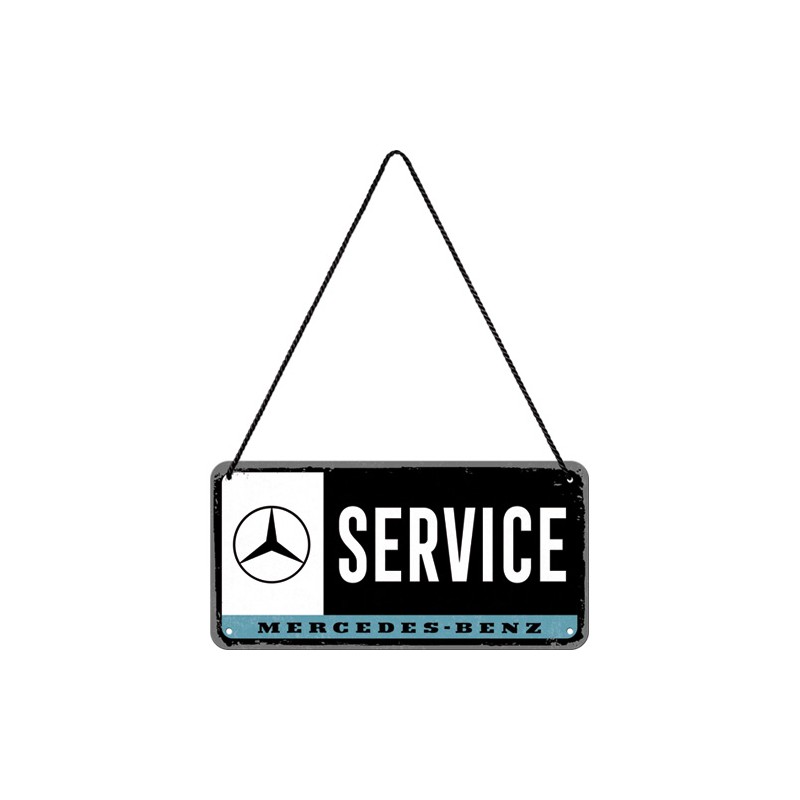 plaque a suspendre service nostalgic le grenier vintage