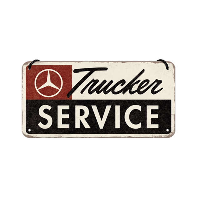 plaque-metal-camions-mercedes-service-20x10