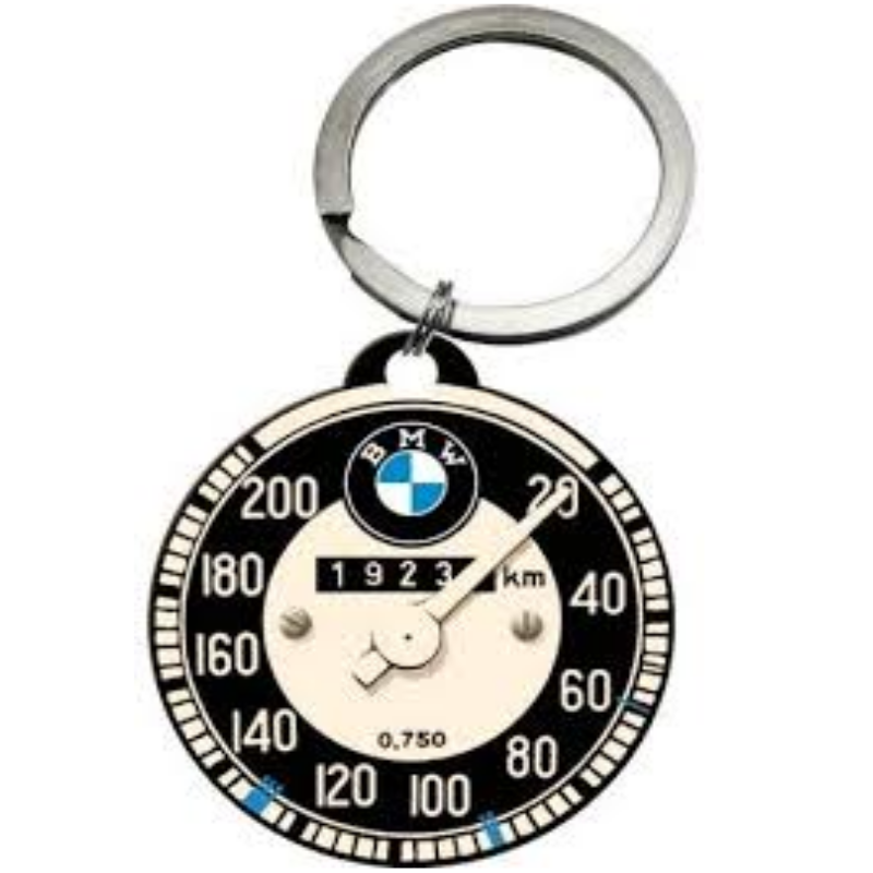 porte-clé métal bmw compteur 1923