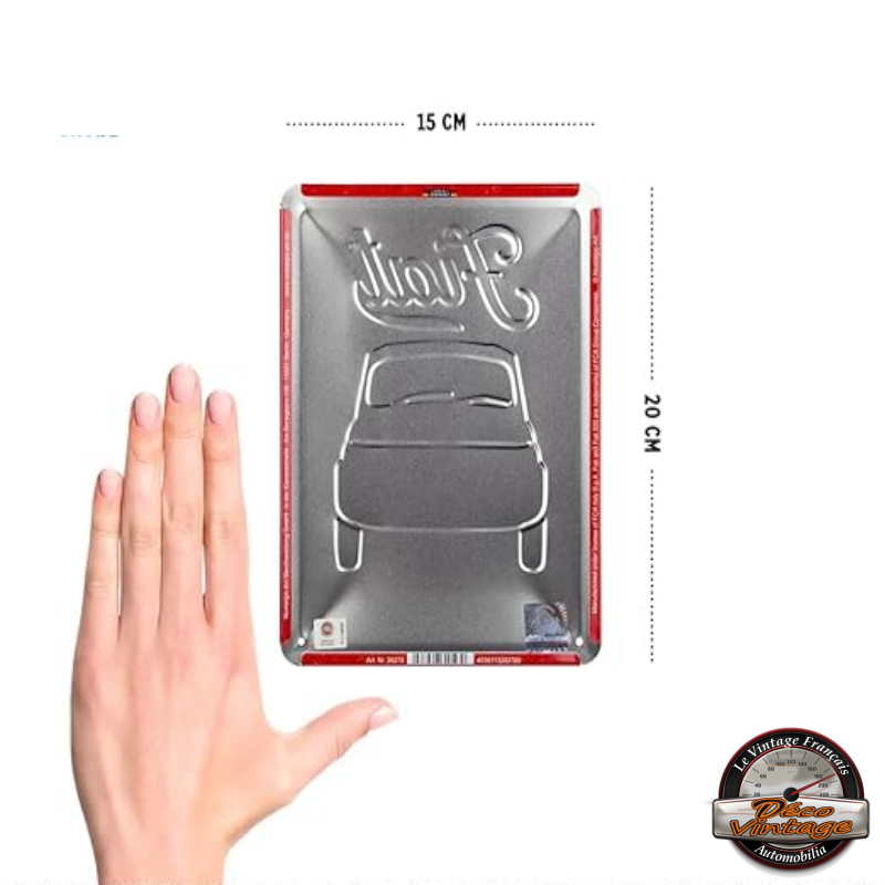 Plaque constructeur FIAT - SIMCA 8