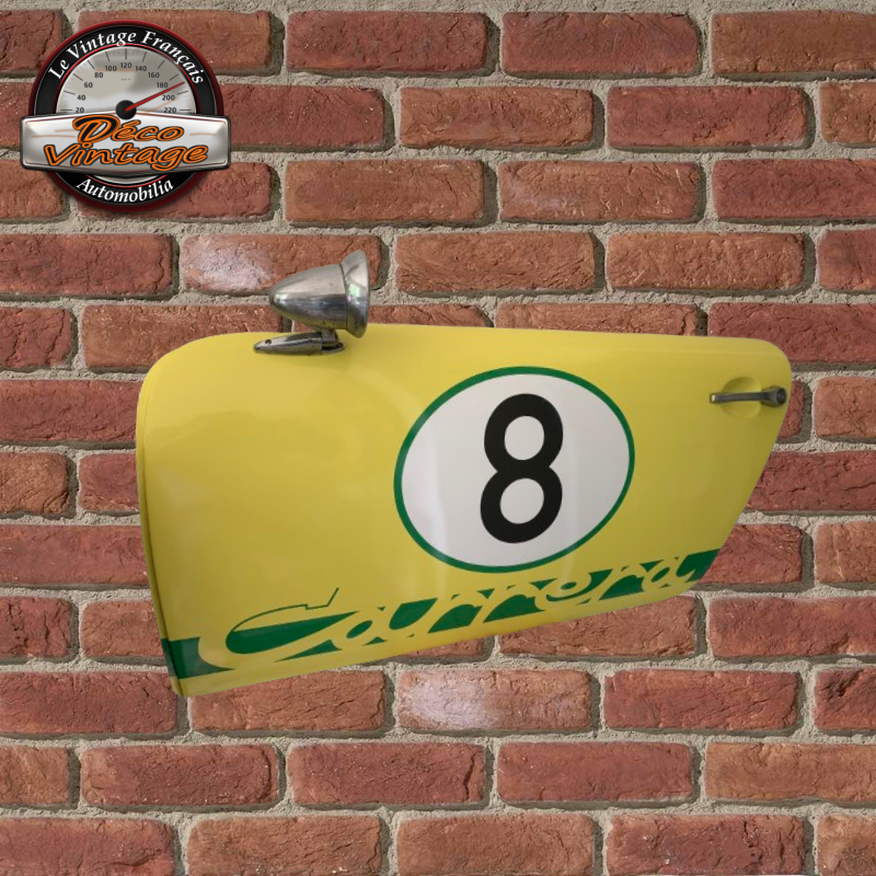 déco murale portière porsche carrera