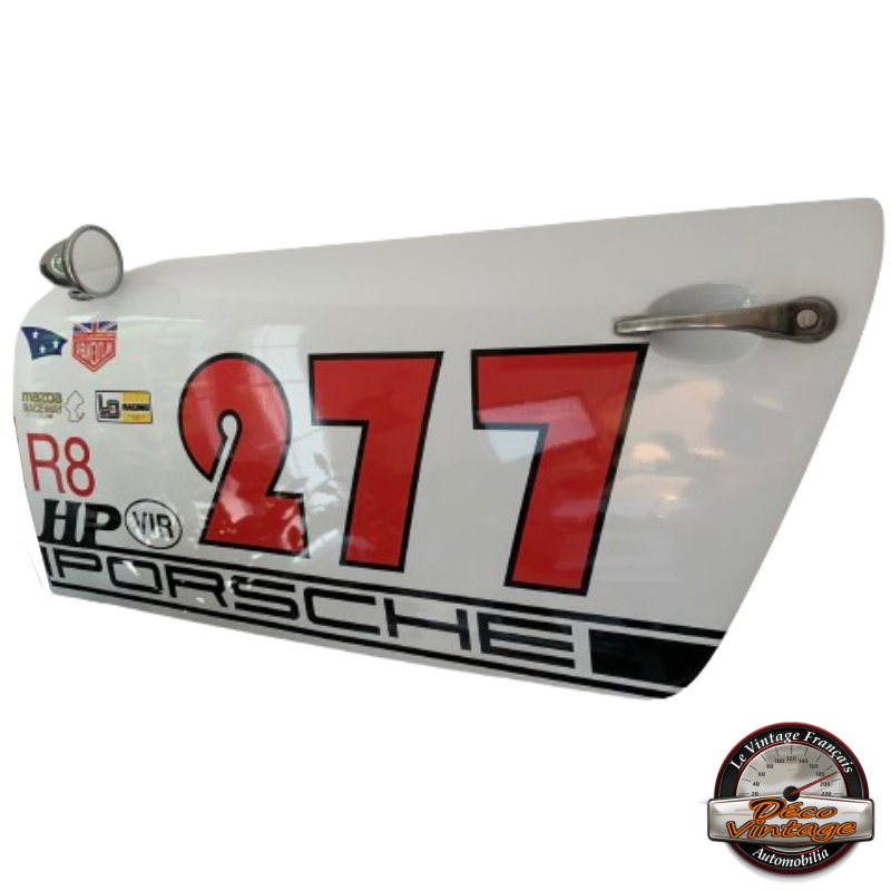 portière déco Porsche racing