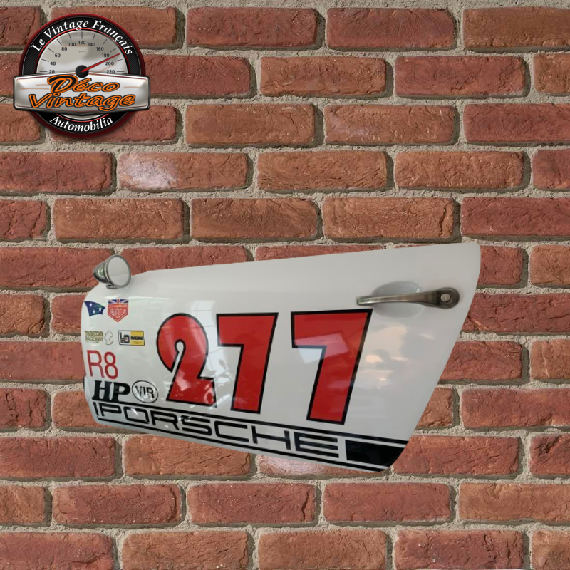 déco murale portière porsche